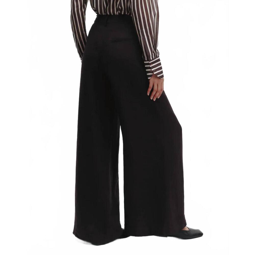 NEW TWP dees trouser in dark chocolate - Picture 3 of 6